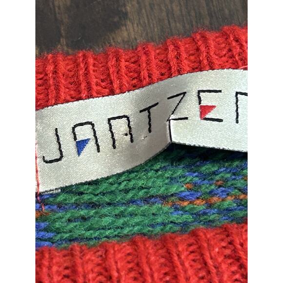 Vintage Jantzen Coogi Style Sweater Men’s Size Large Cable Knit Made in USA - Picture 4 of 11